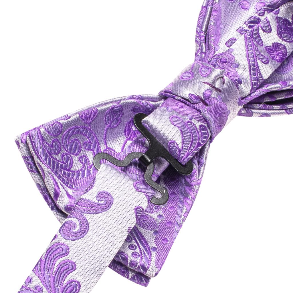 الأرجواني أرجواني الخزامى بانس - مراجعة Bow Tie Pre Tied وسعره