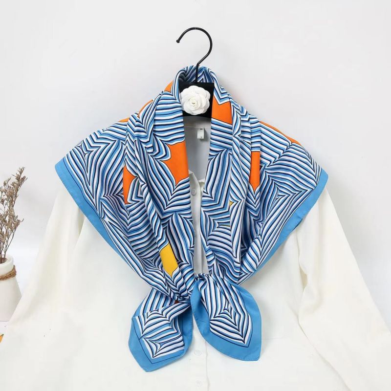 وشاح مربع 90 سم عالي الجودة لل - مراجعة Scarf Silk Square وسعره