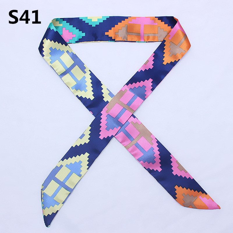 47 ألوان ماركة باندانا حقيبة ا - مراجعة Scarf Silk Square وسعره