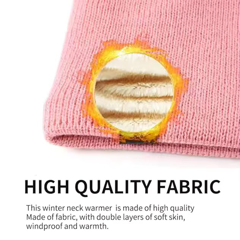 وشاح رقبة شتوي دافئ محبوك للنس - مراجعة Muffler Men Wool وسعره