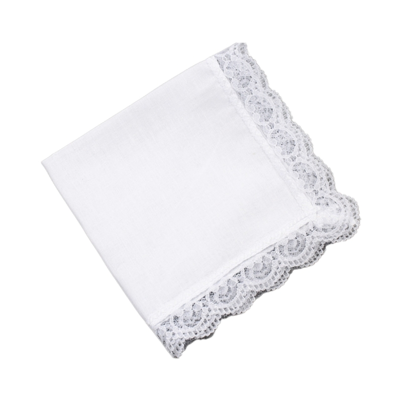 D0UB منديل أبيض خفيف الوزن مصن - مراجعة Handkerchief Cotton Men وسعره