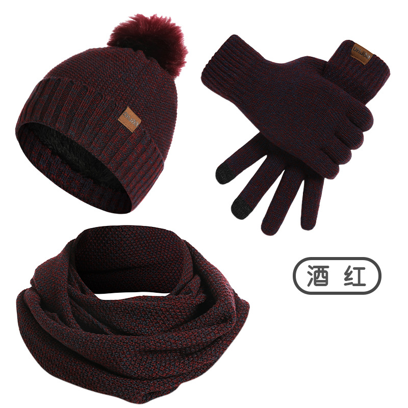 طقم شتوي نسائي من 3 قطع مبطن ب - مراجعة Infinity Scarf Knit وسعره