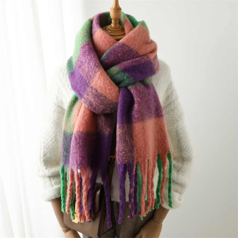 وشاح شبكي جديد للخريف والشتاء  - مراجعة Muffler Men Wool وسعره