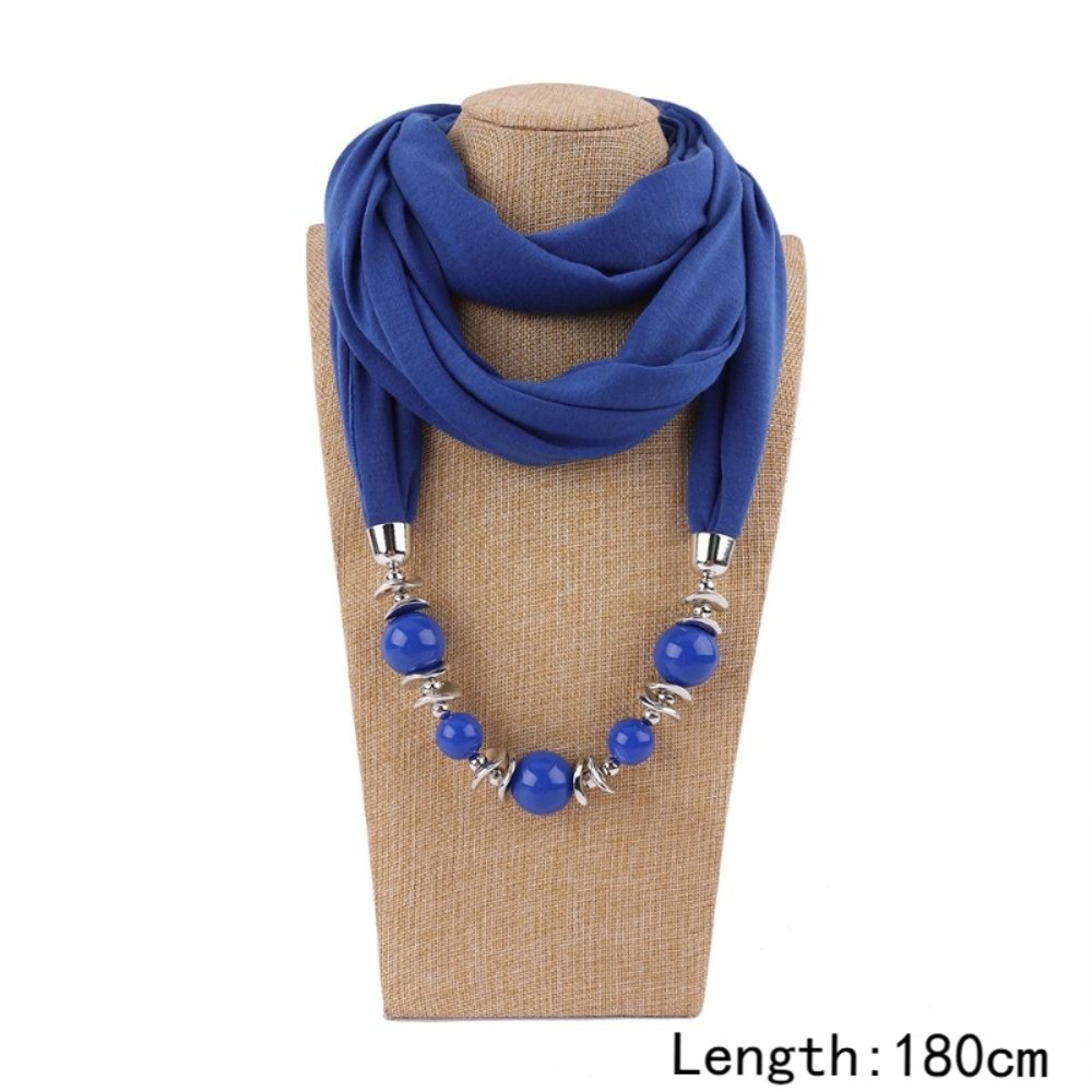 وشاح شيفون جديد على شكل قلادة  - مراجعة Infinity Scarf Knit وسعره